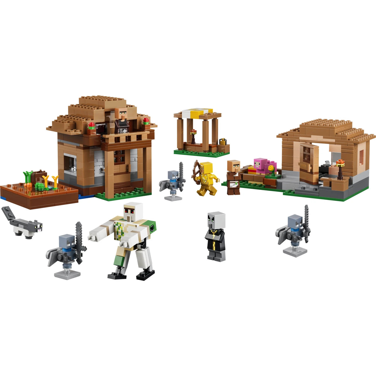 LEGO® Minecraft 21596 Angriff des Magiers auf das Dorf – Ansicht 2