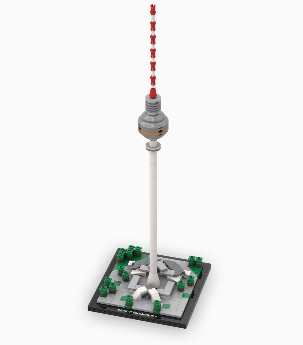 BRYX Berliner Fernsehturm Klemmbausteine