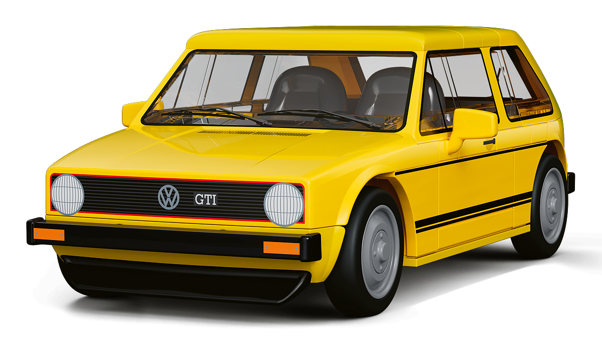 COBI - Volkswagen Golf GTI (1976-1983) Gelb – Modell