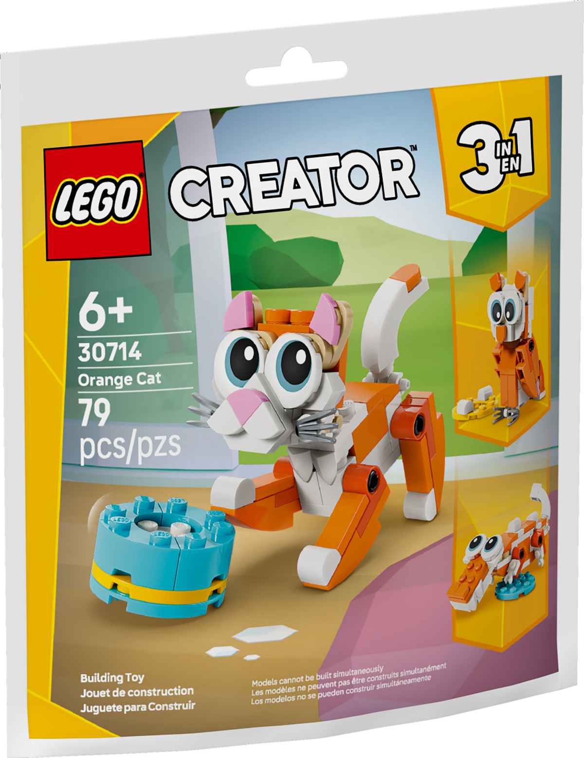 LEGO® Creator 30714 Orange Katze – Verpackung Vorderseite