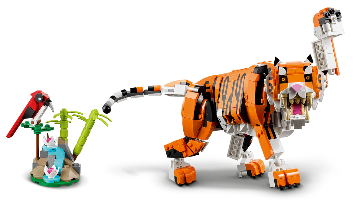 LEGO® Creator 31129 Majestätischer Tiger – Detailansicht 1