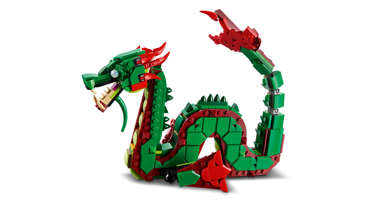LEGO® Creator 31161 Grüner Drache – Detailansicht 1