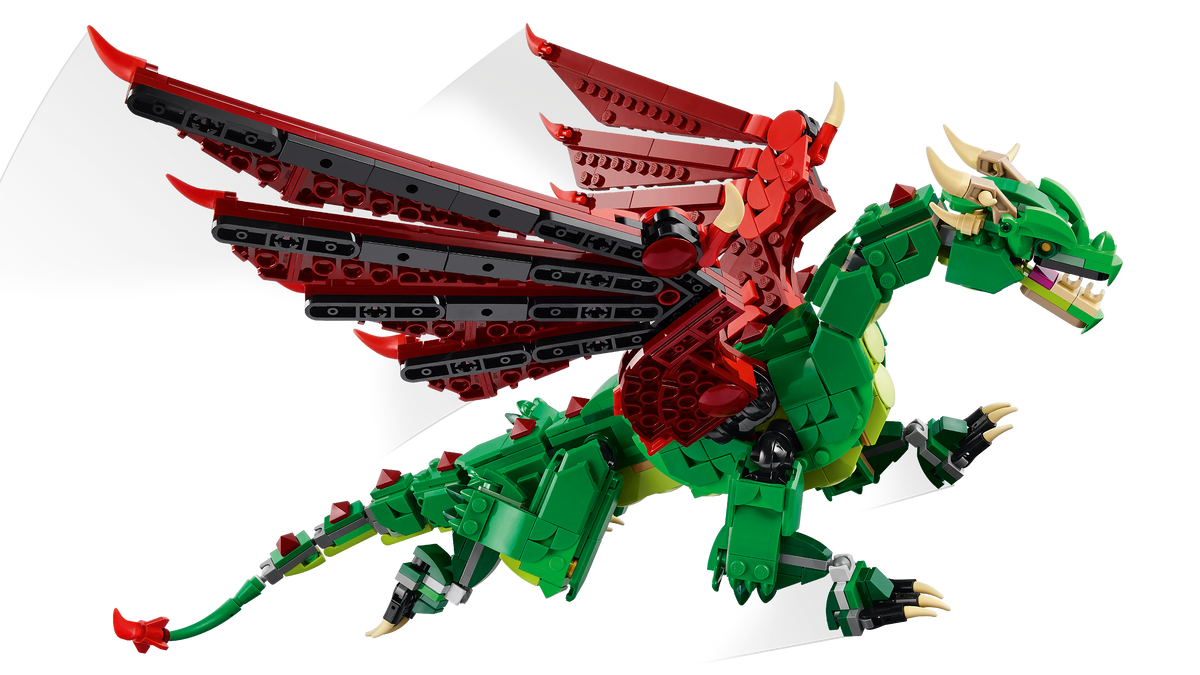 LEGO® Creator 31161 Grüner Drache – Detailansicht 4