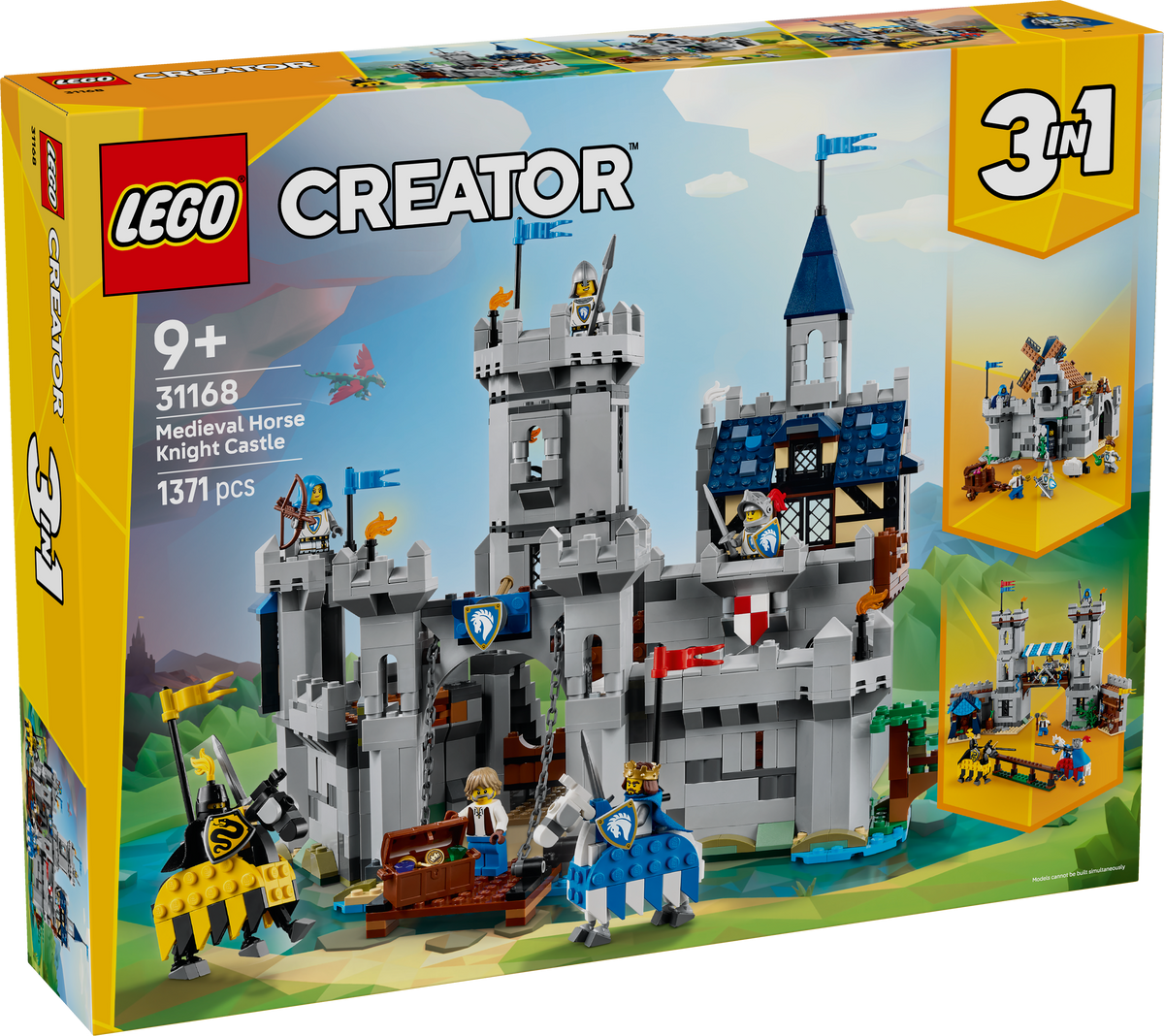 LEGO® Creator 31168 Ritterburg im Mittelalter – Verpackung Vorderseite