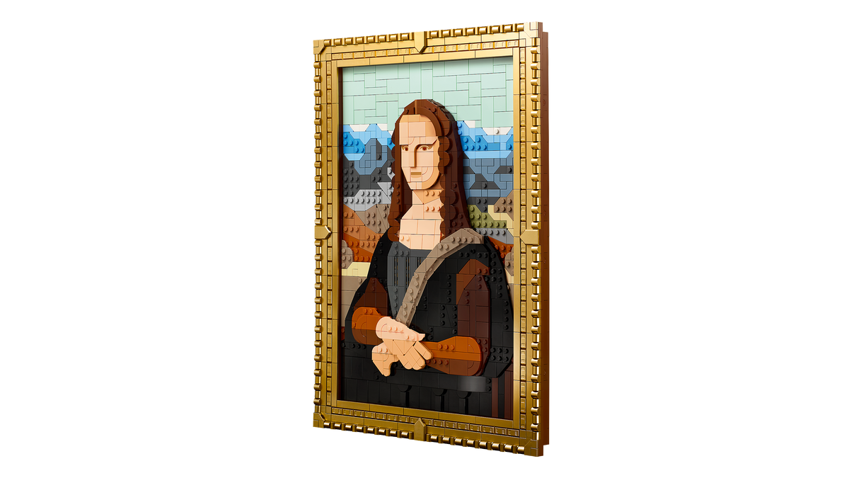 LEGO® Art 31213 Mona Lisa – Detailansicht 2