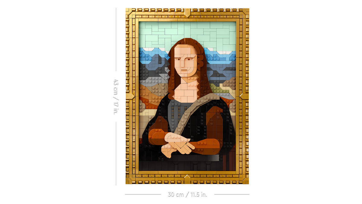 LEGO® Art 31213 Mona Lisa – Detailansicht 3