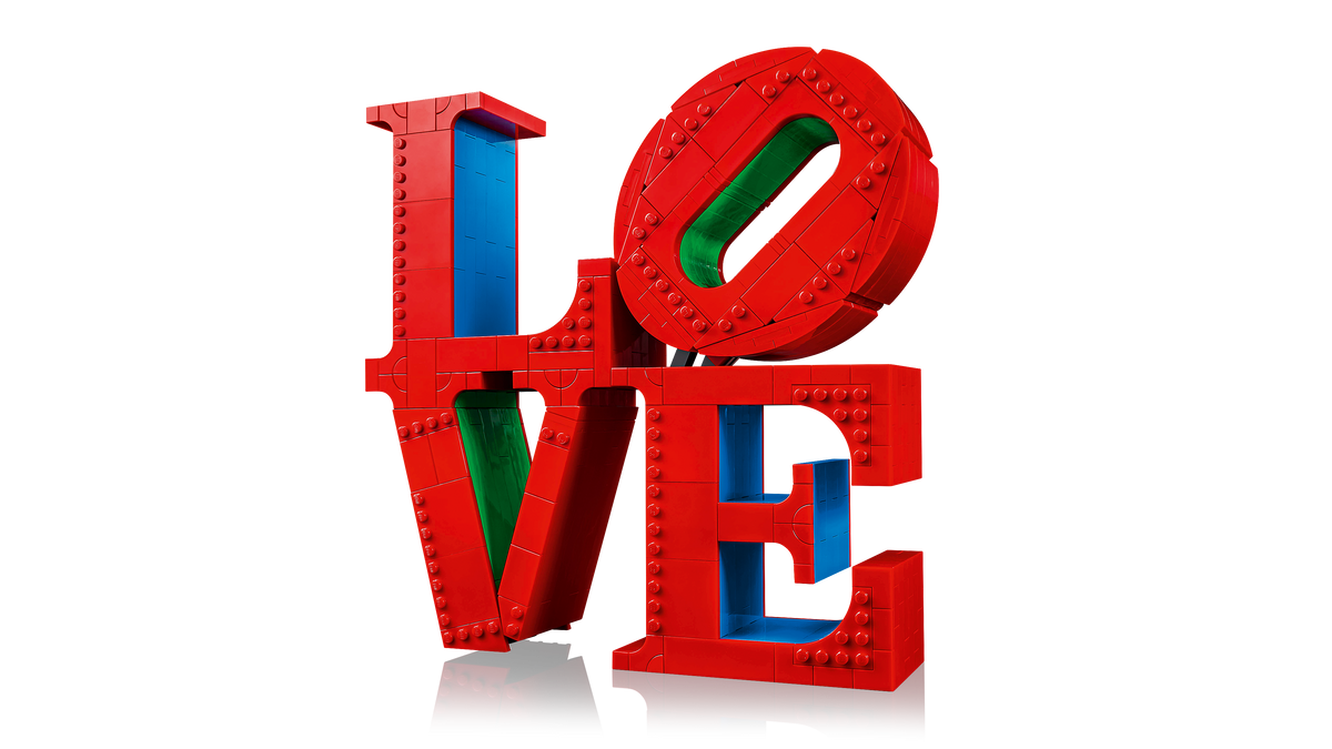 LEGO® Art 31214 LOVE – Detailansicht 2