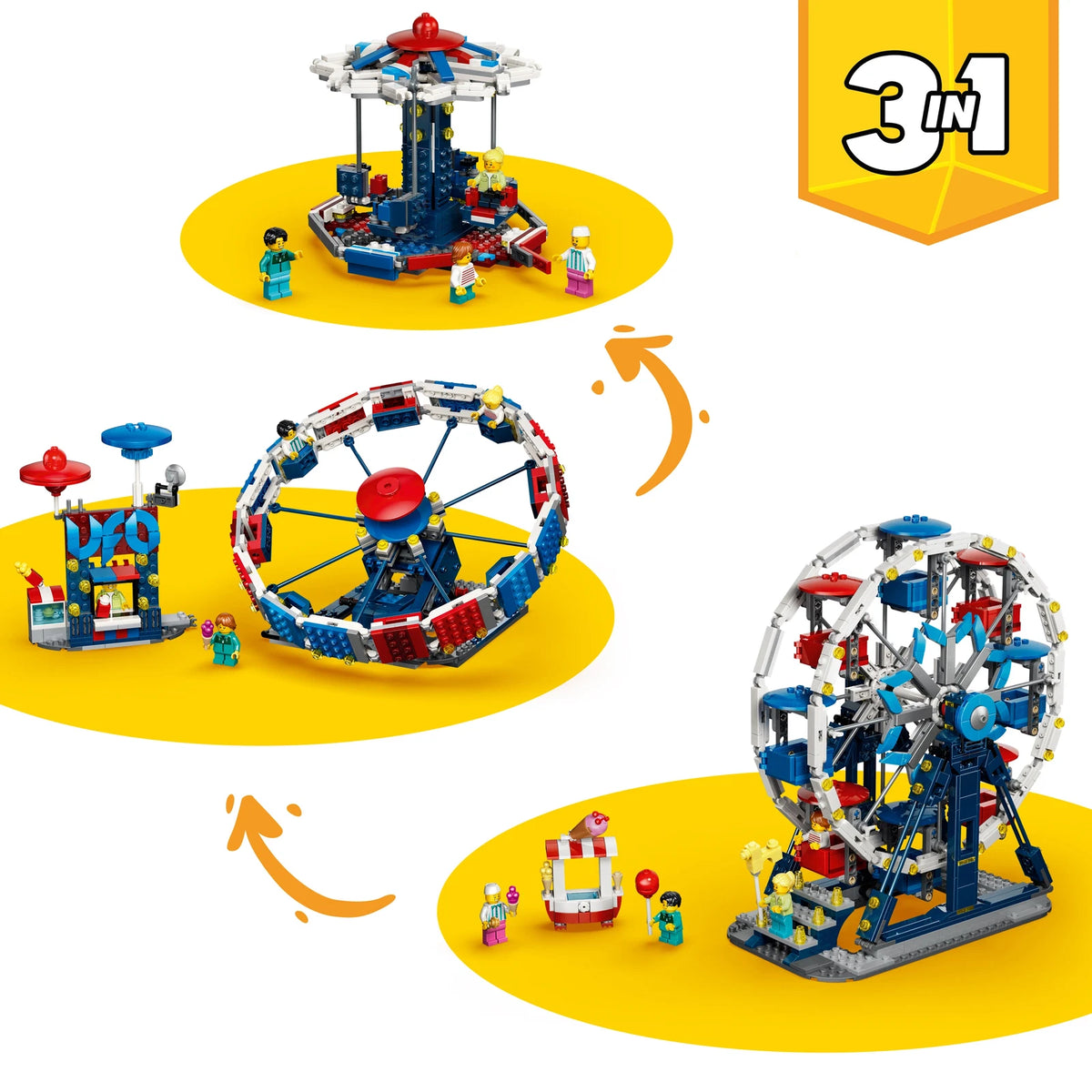 LEGO® Creator 31389 Legendäres Riesenrad – Ansicht 3
