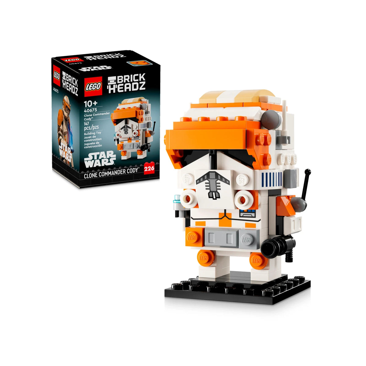 LEGO® BrickHeadz 40675 Klon Commander Cody™ – Ansicht 1