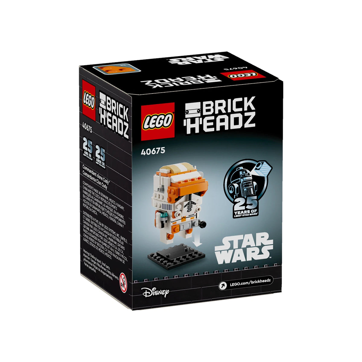 LEGO® BrickHeadz 40675 Klon Commander Cody™ – Ansicht 4