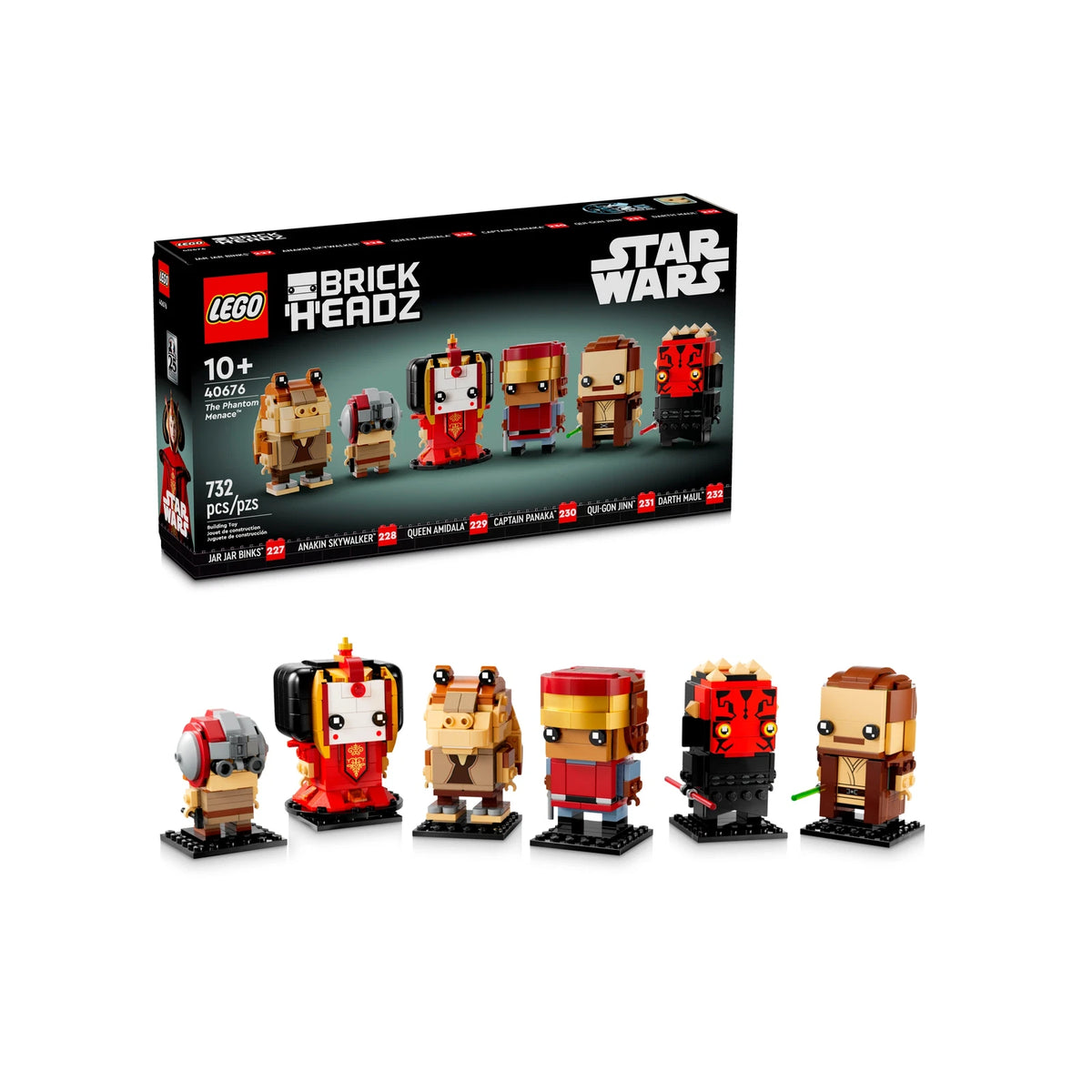 LEGO® BrickHeadz 40676 Die dunkle Bedrohung