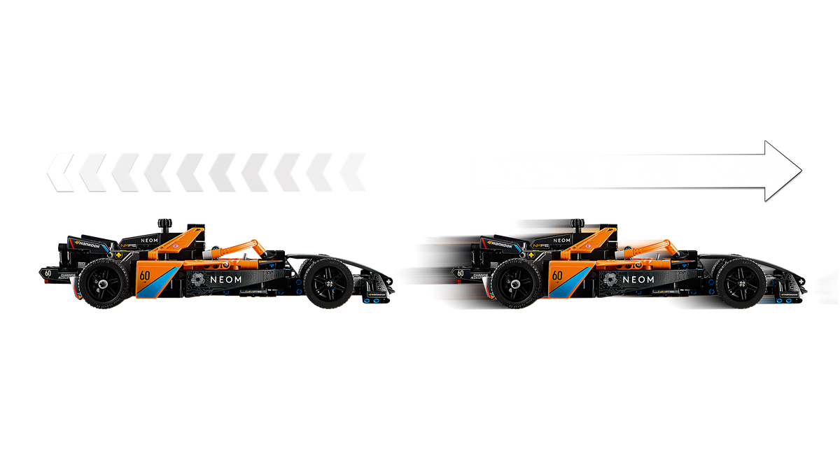 LEGO® Technic 42169 NEOM McLaren Formula E Race Car – Detailansicht 3