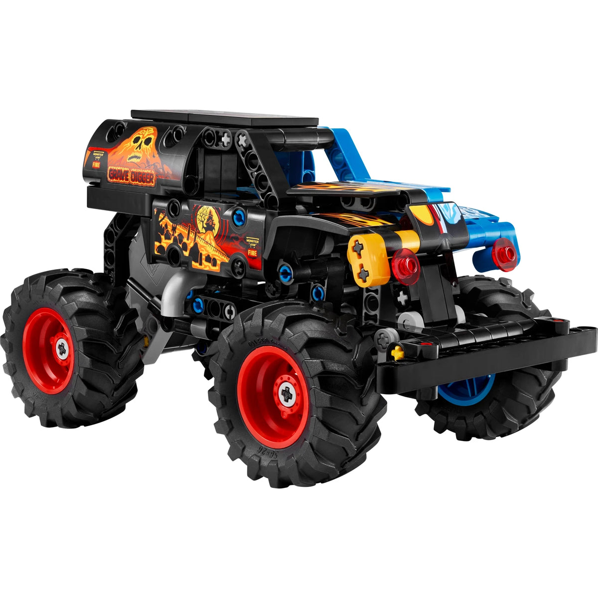 LEGO® Technic 42219 Monster Jam Grave Digger Feuer und Eis