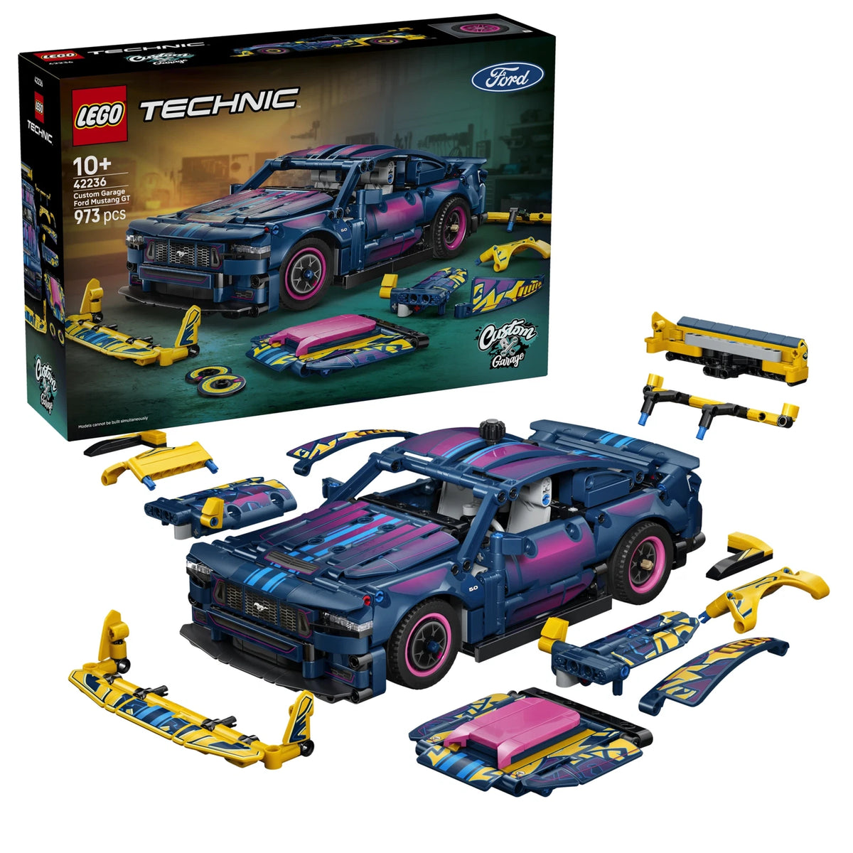 LEGO® Technic 42236 Ford Mustang GT Tuning-Werkstatt