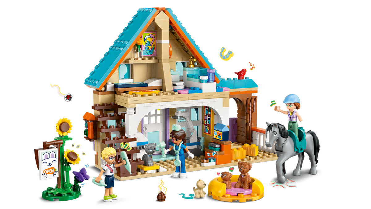 LEGO® Friends 42651 Tierarztpraxis für Pferde und Haustiere – Detailansicht 1