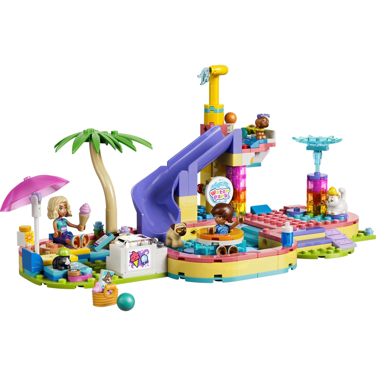LEGO® Friends 42676 Lustiger Tag im Wasserpark – Ansicht 2