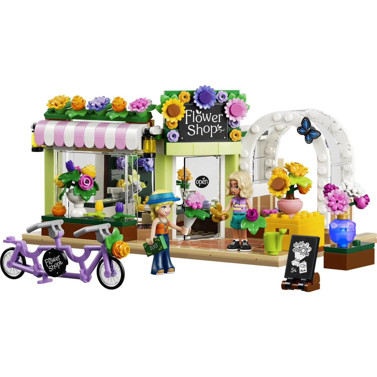 LEGO® Friends 42693 Kreativer Blumenladen – Ansicht 2