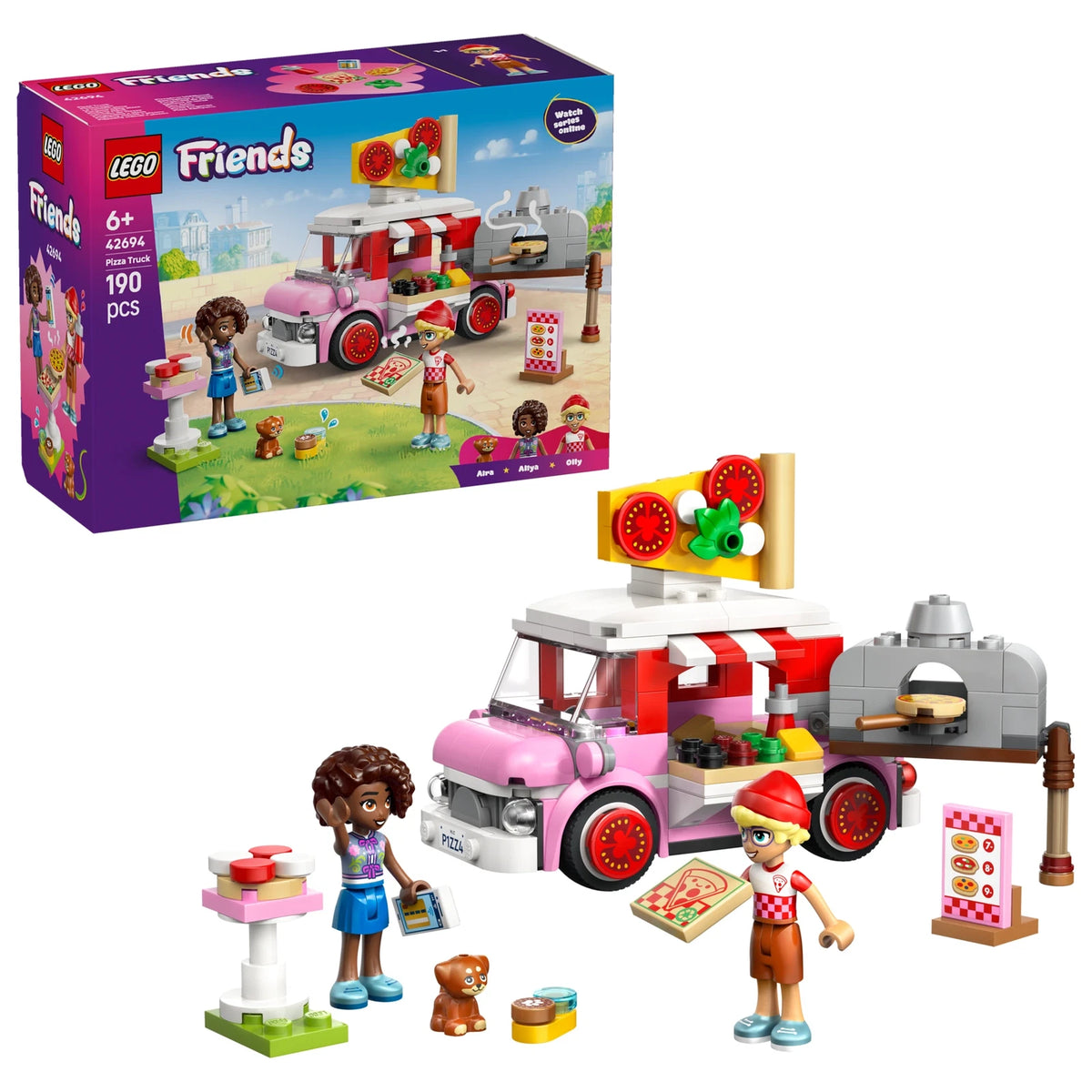 LEGO® Friends 42694 Pizzawagen – Ansicht 1