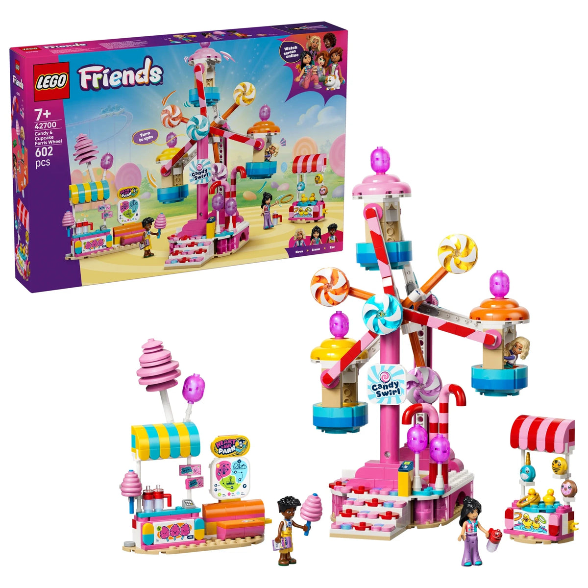 LEGO® Friends 42700 Cupcake-Riesenrad – Ansicht 1