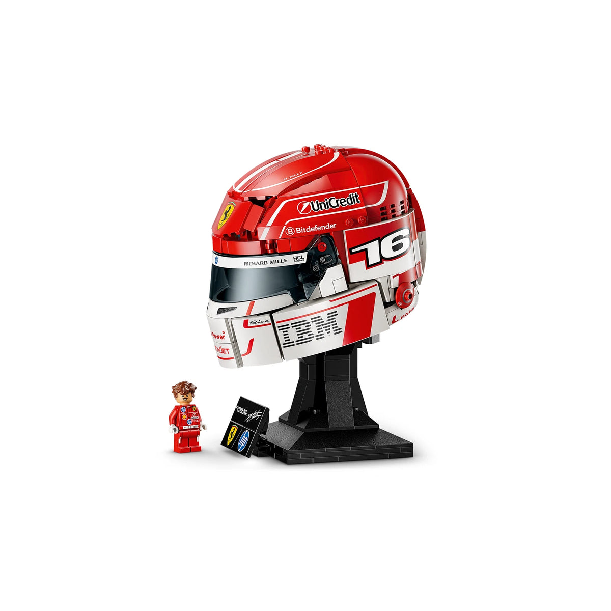 LEGO® Editions 43014 Scuderia Ferrari HP Charles Leclerc Helm – Ansicht 5