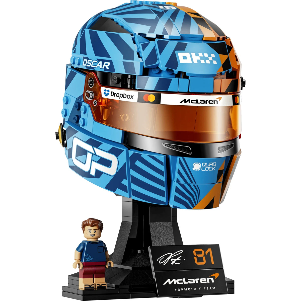 LEGO® Editions 43017 McLaren Mastercard F1® Team Oscar Piastri Helm – Ansicht 2