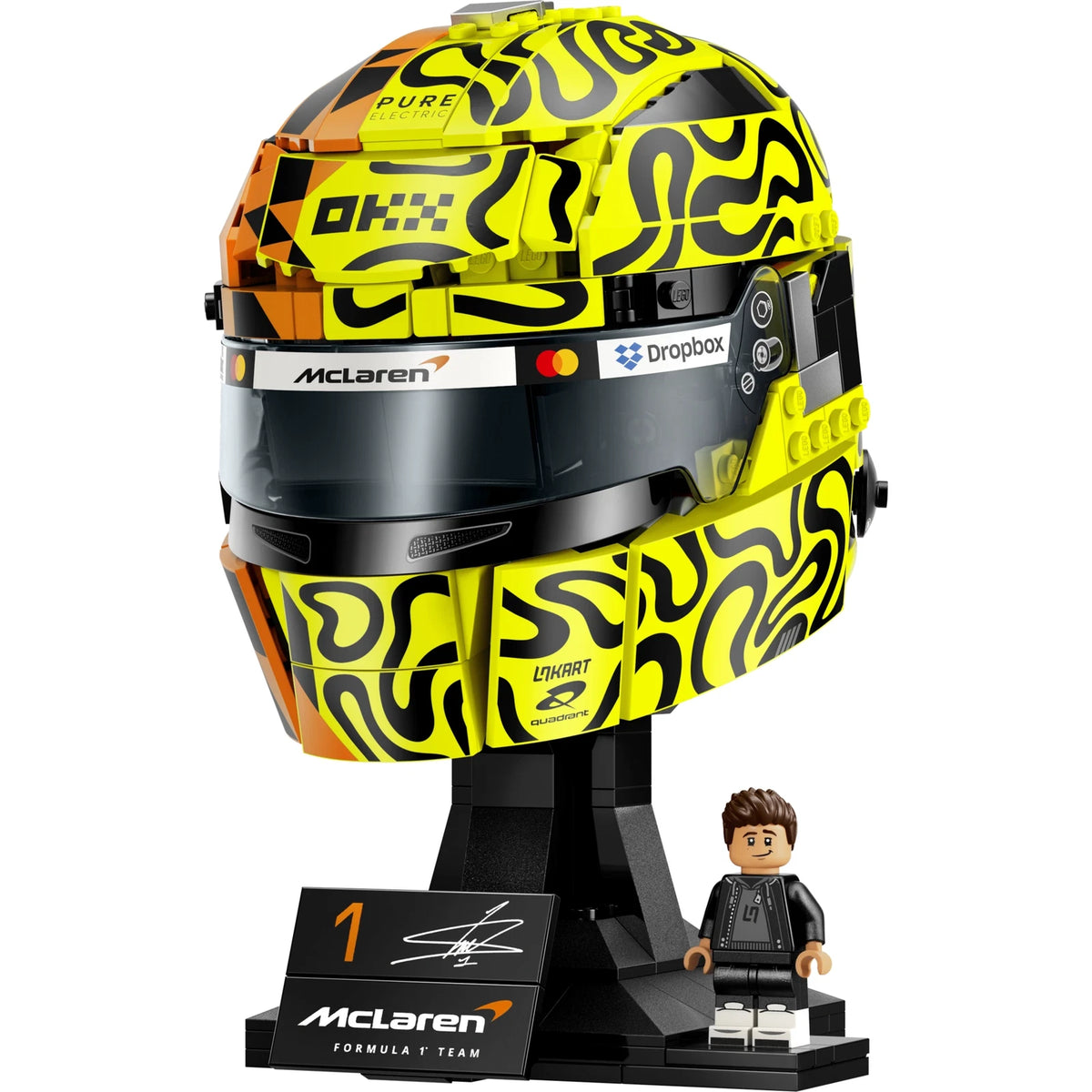 LEGO® Editions 43023 McLaren Mastercard F1® Team Lando Norris’ Helm – Ansicht 2