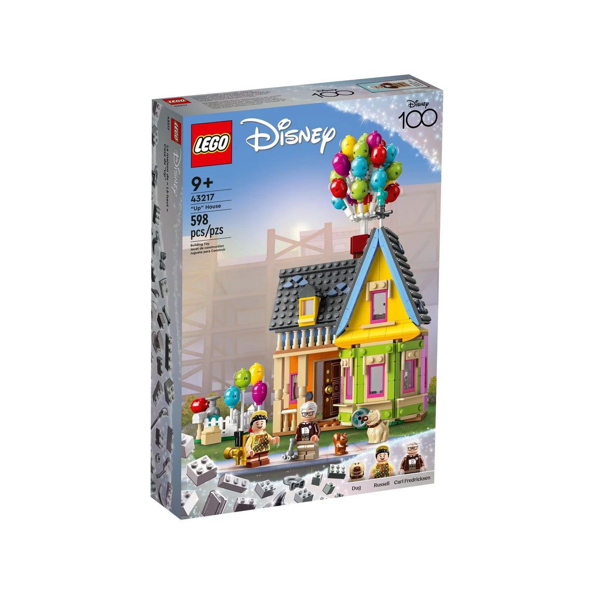 LEGO® Disney 43217 Carls Haus aus „Oben“ – Ansicht 1