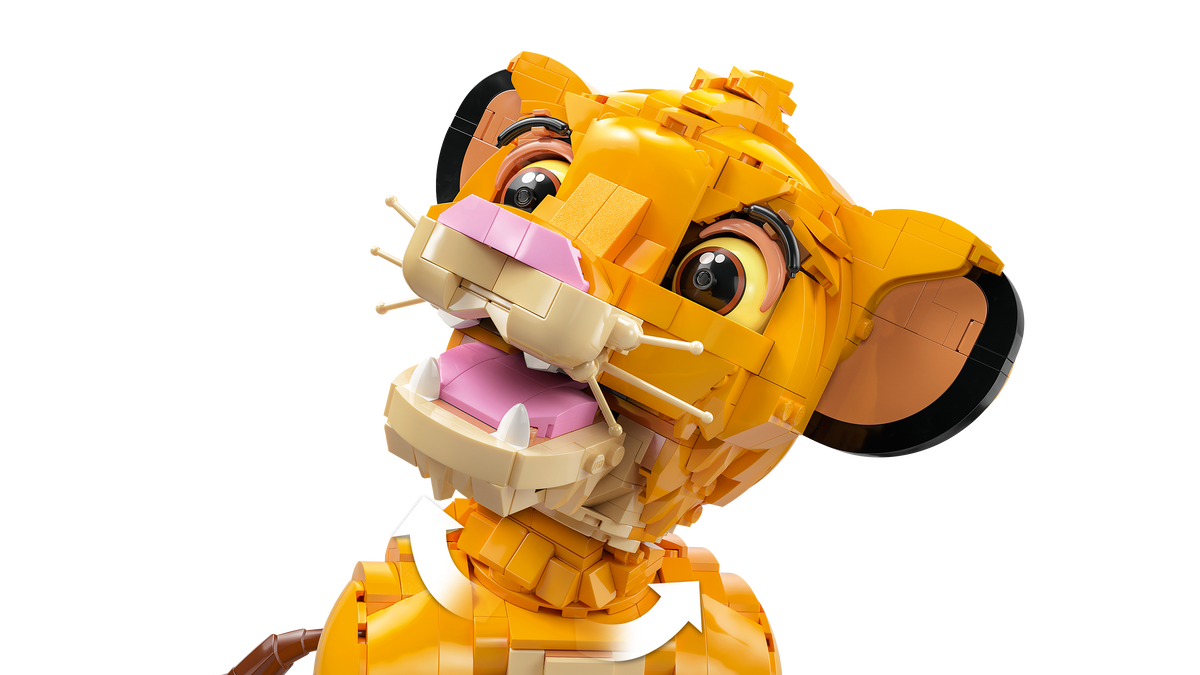 LEGO® Disney 43247 Simba, der junge König der Löwen – Detailansicht 3