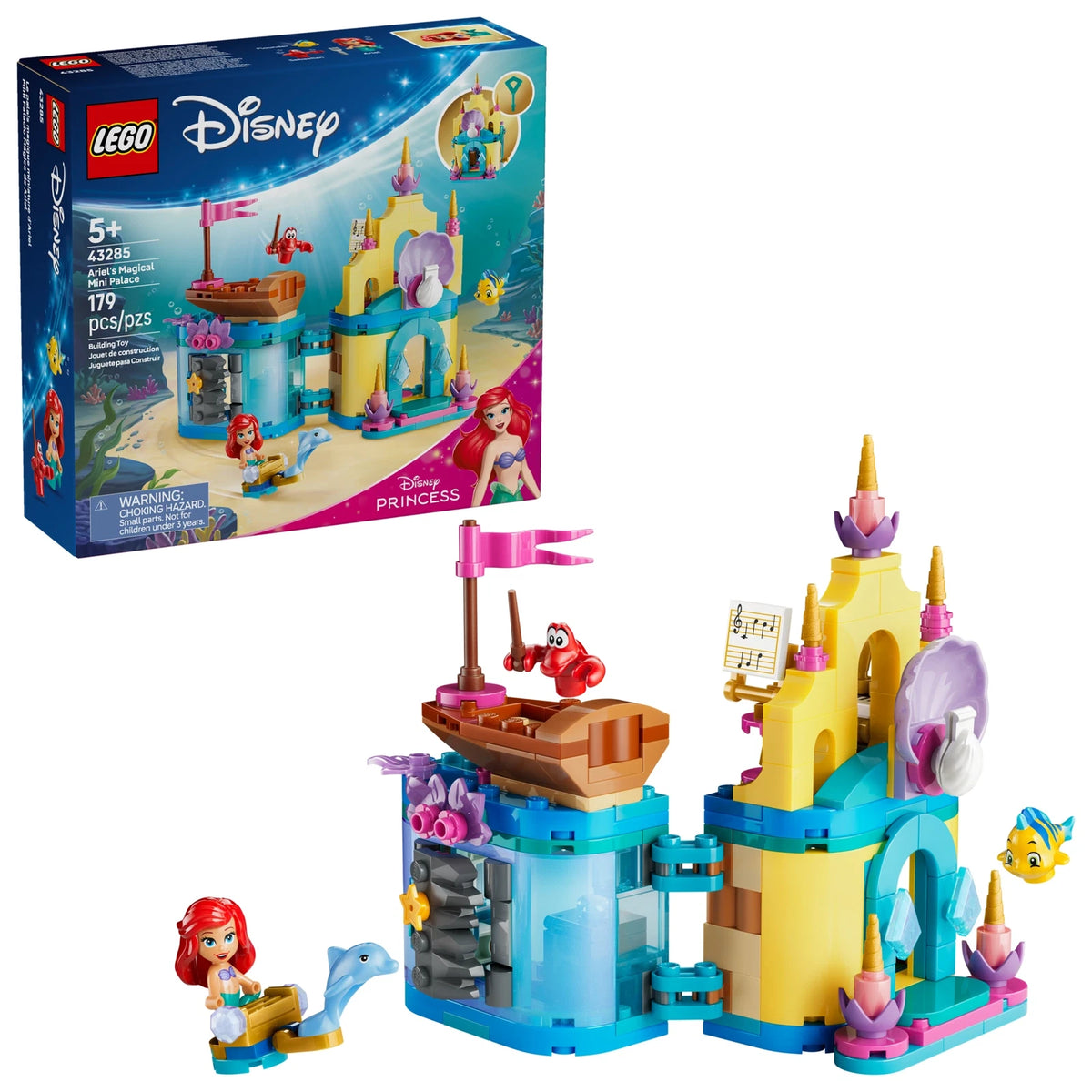 LEGO® Disney 43285 Arielles Magisches Mini-Schloss – Ansicht 1