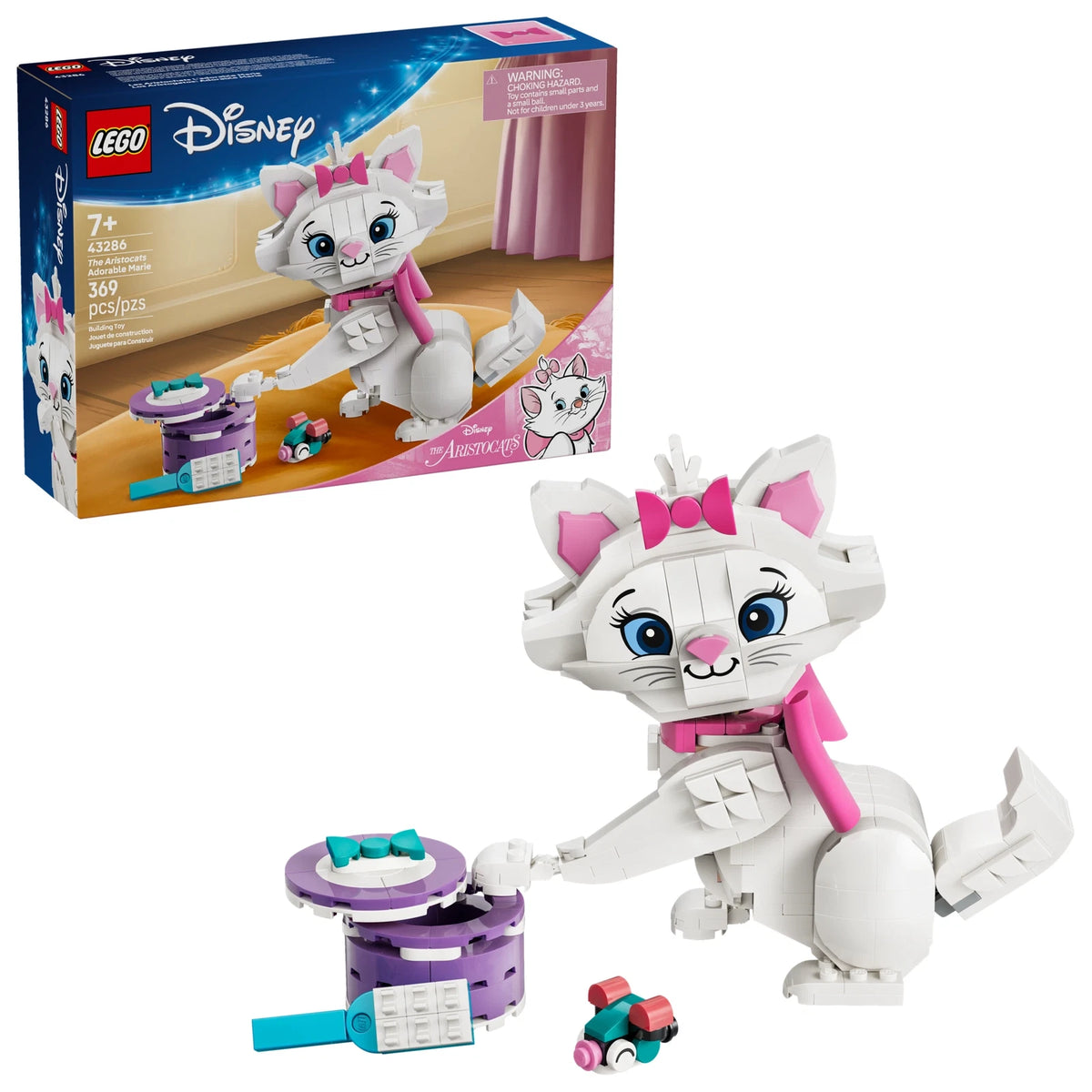 LEGO® Disney 43286 Aristocats: Bezaubernde Marie – Ansicht 1