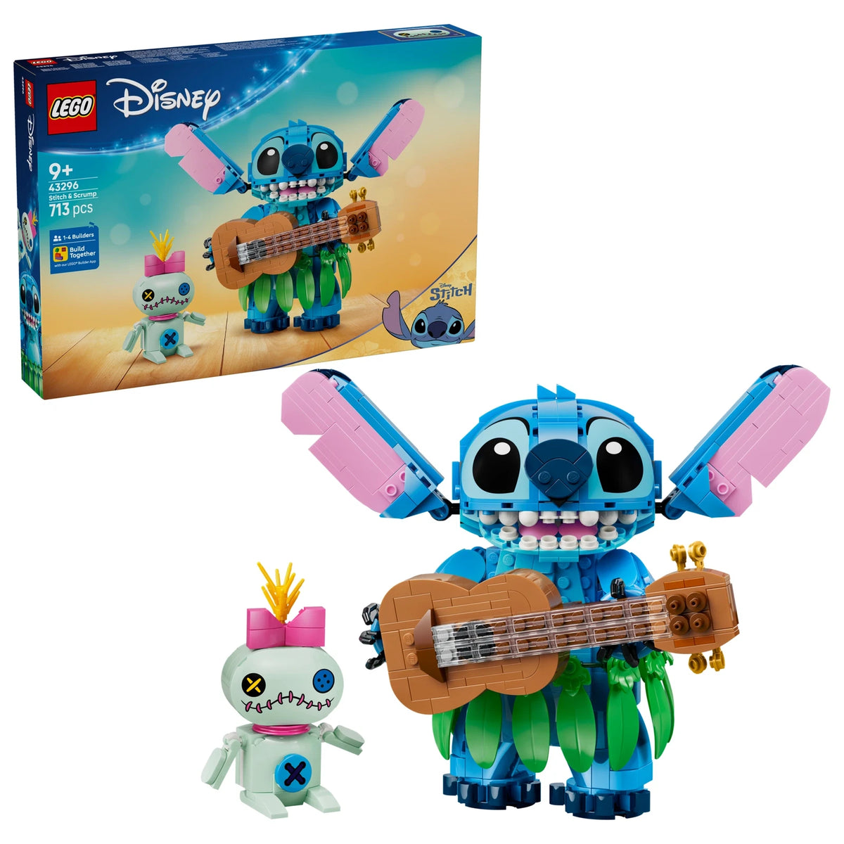 LEGO® Disney 43296 Stitch und Scrump – Ansicht 1