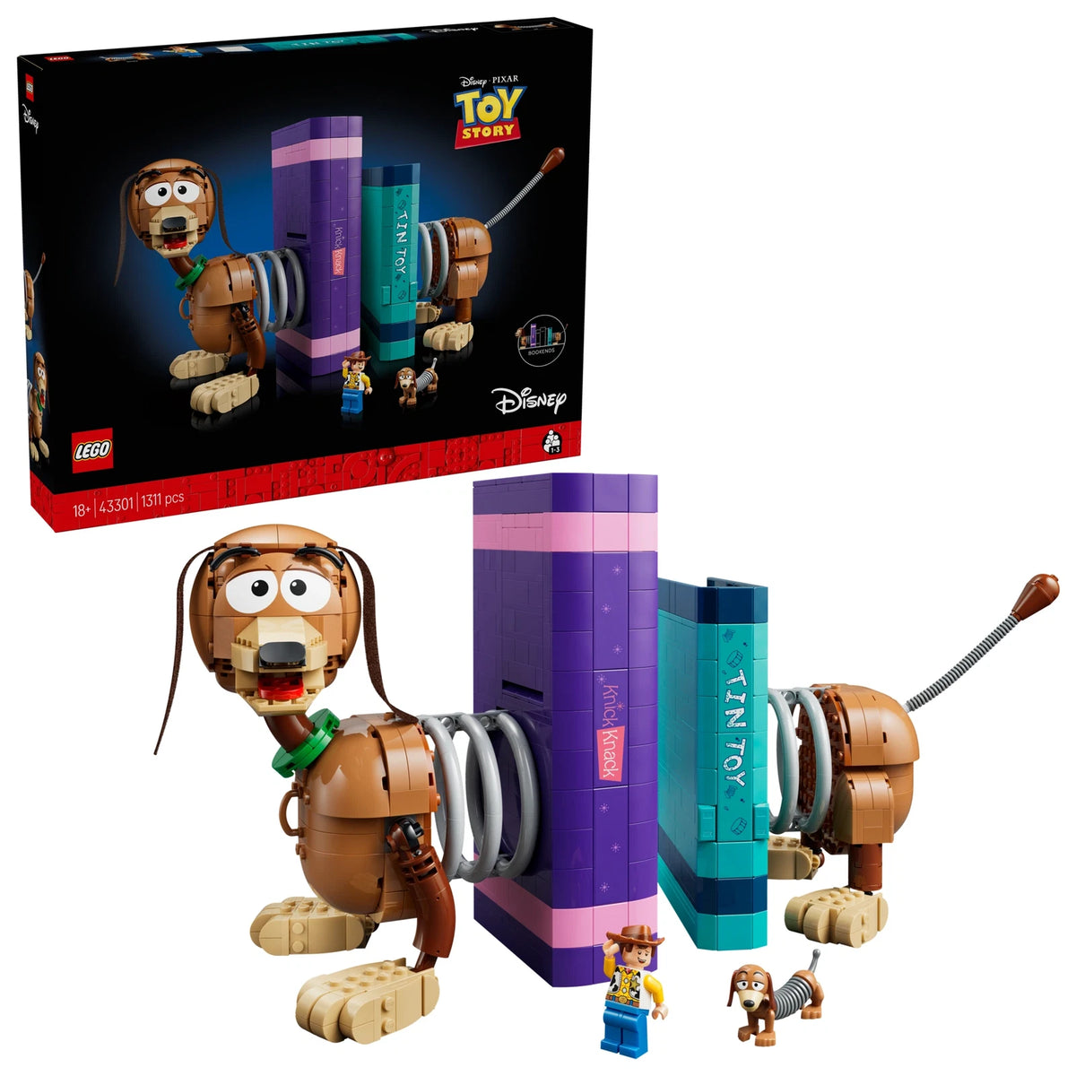 LEGO® Disney 43301 Toy Story: Slinky-Buchstützen – Ansicht 1