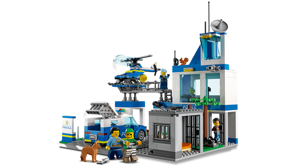 LEGO® City 60316 Polizeistation – Detailansicht 1