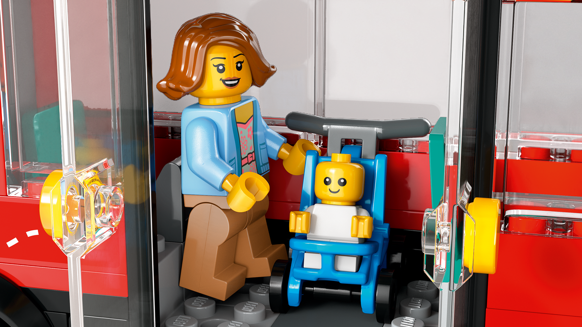 LEGO® City 60407 Doppeldeckerbus – Detailansicht 3