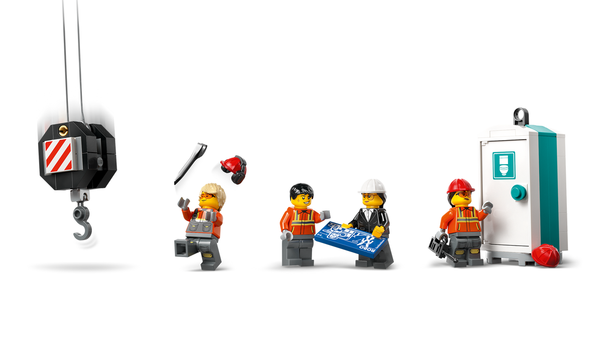LEGO® City 60409 Mobiler Baukran – Detailansicht 2