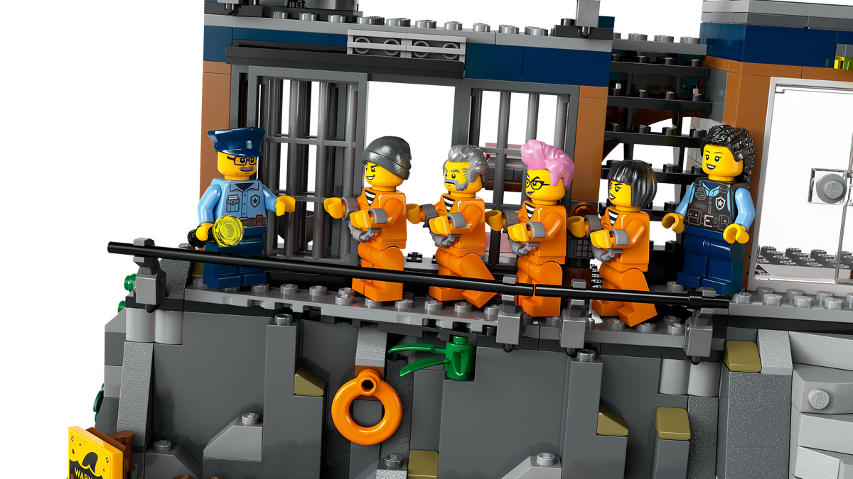 LEGO® City 60419 Polizeistation auf der Gefängnisinsel – Detailansicht 2