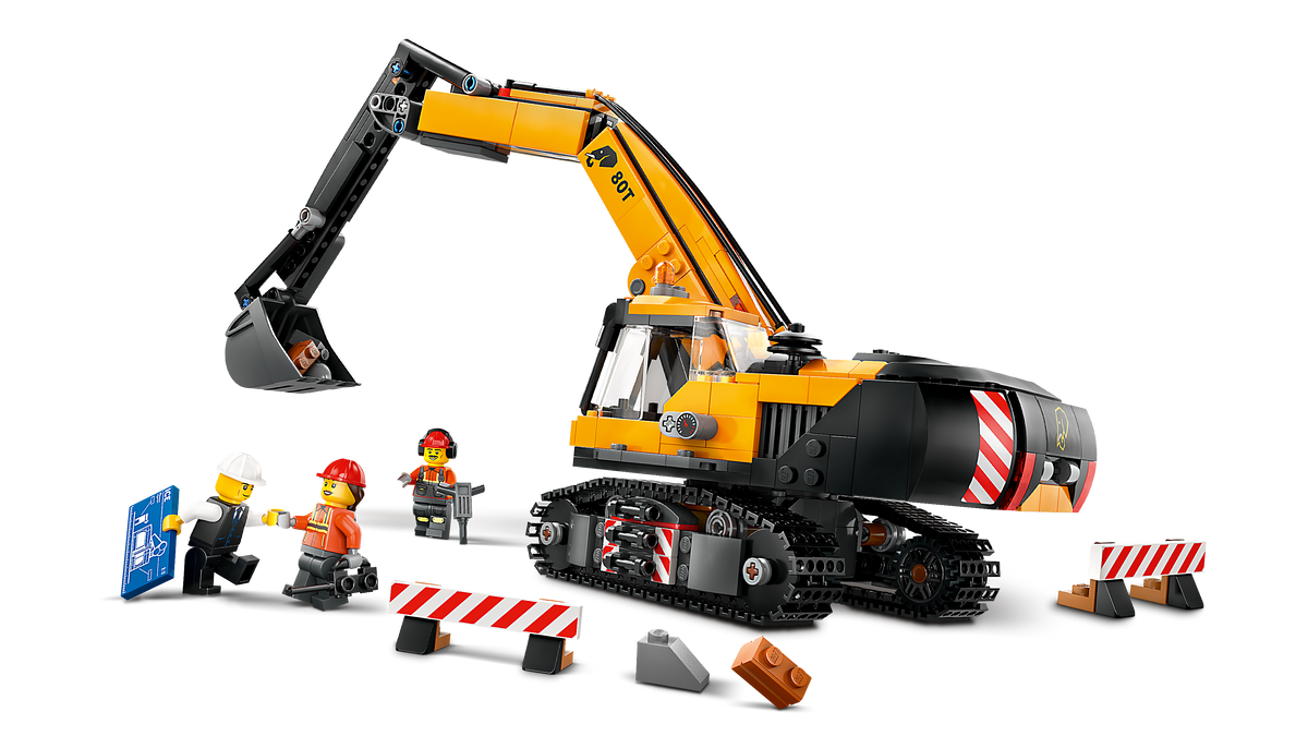 LEGO® City 60420 Raupenbagger – Detailansicht 1