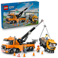LEGO® City 60467 Schwerlast-Abschleppwagen mit Kran