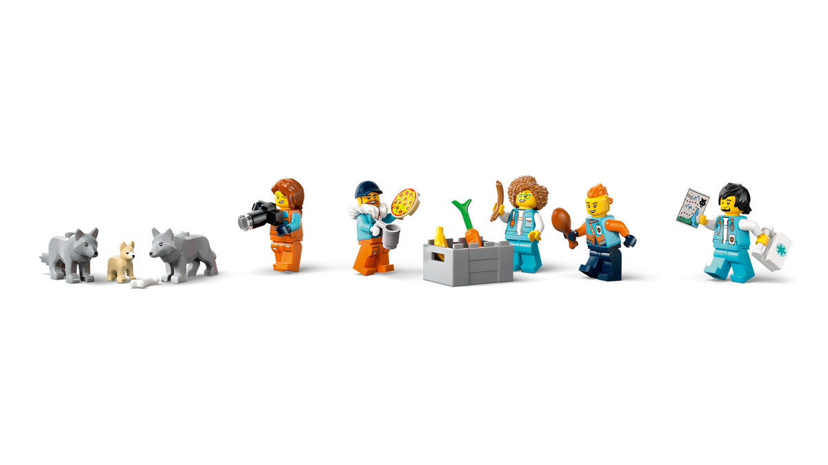LEGO® City 60471 Arktis-Truck mit Labor – Detailansicht 1