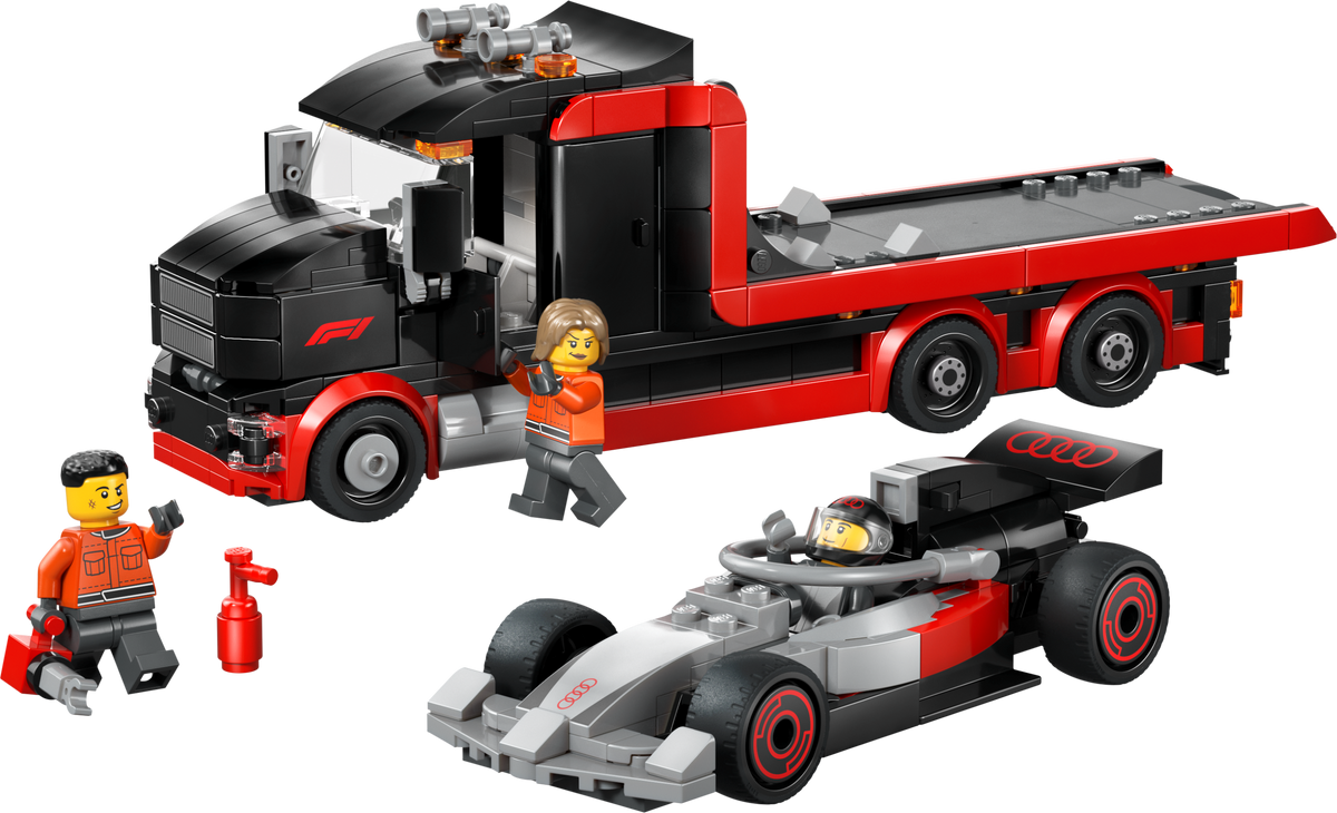 LEGO® City 60493 F1® Truck mit Audi F1® Rennwagen – Modell