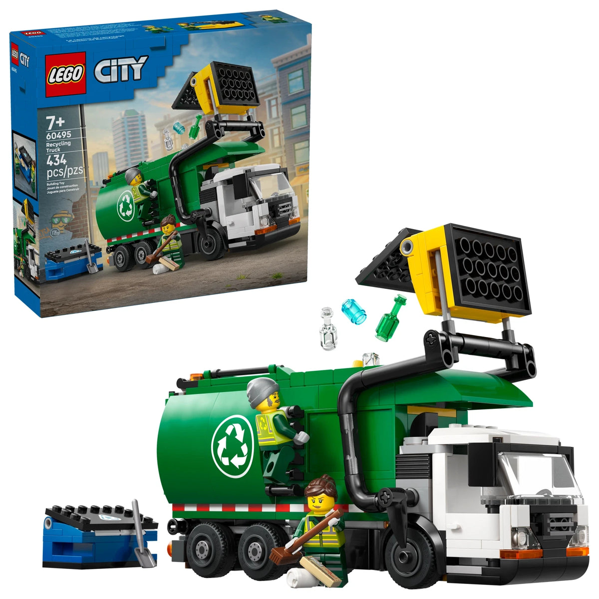 LEGO® City 60495 Recycling-LKW – Ansicht 1