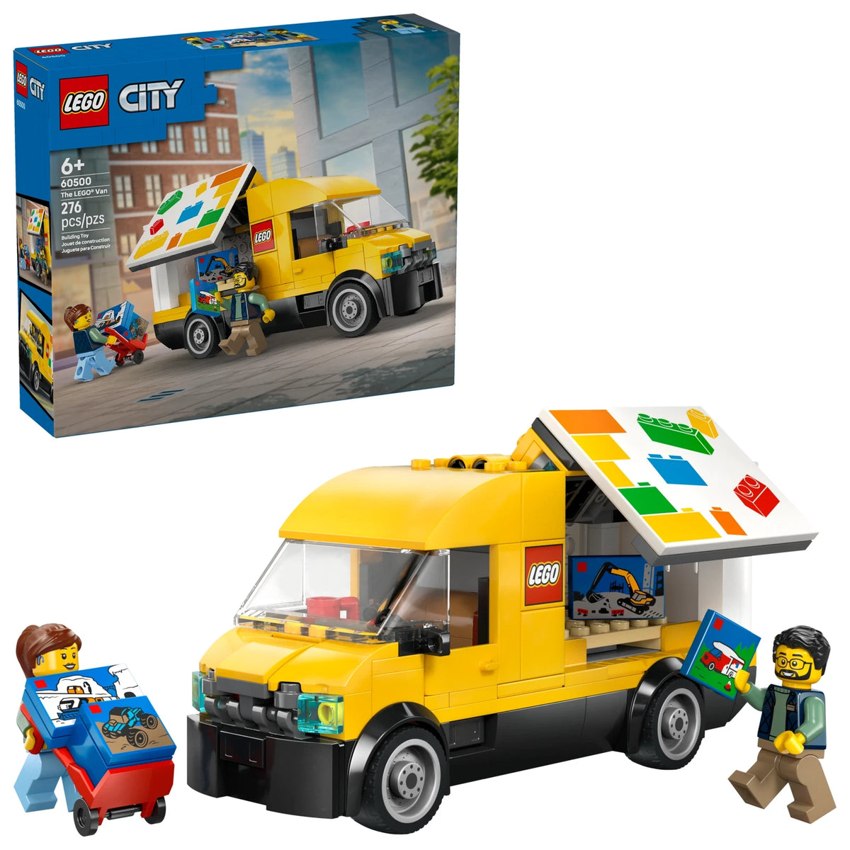 LEGO® City 60500 Der LEGO® Lieferwagen – Ansicht 1