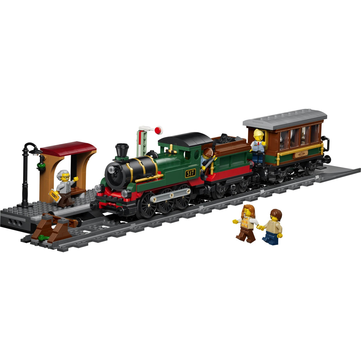 LEGO City 60511 Klassischer Dampfzug