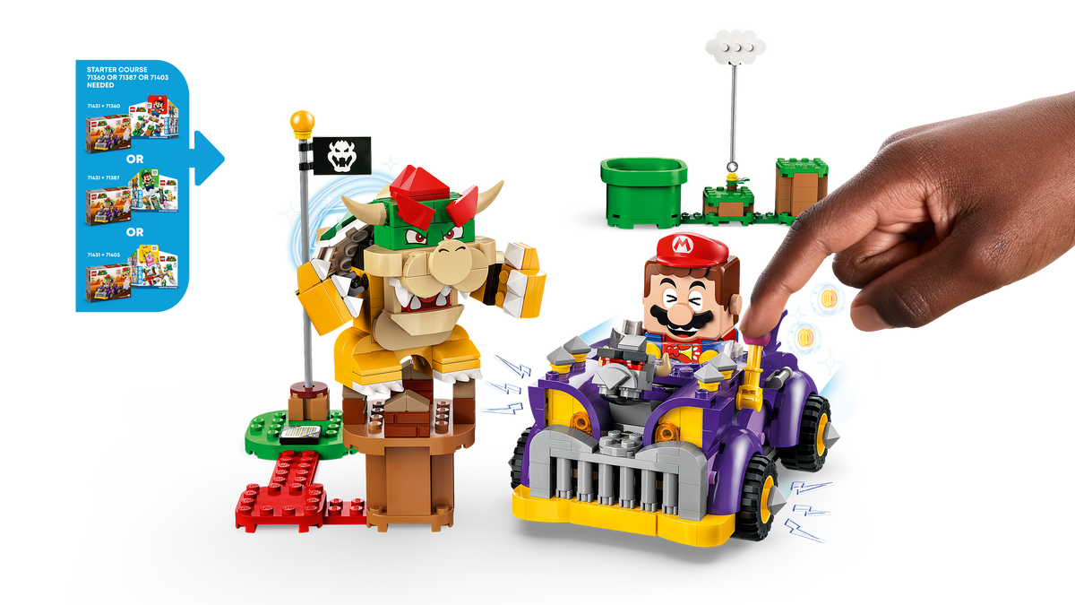 LEGO® Super Mario 71431 Bowsers Monsterkarre – Erweiterungsset – Detailansicht 2