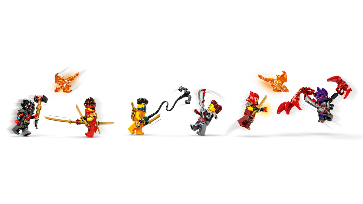 LEGO® Ninjago 71822 Quelldrache der Bewegung – Detailansicht 3