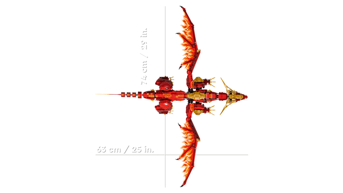 LEGO® Ninjago 71822 Quelldrache der Bewegung – Detailansicht 4