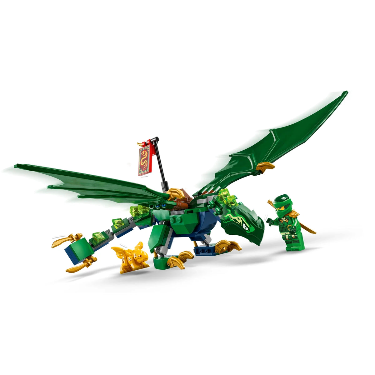 LEGO® Ninjago 71829 Lloyds grüner Walddrache – Ansicht 3