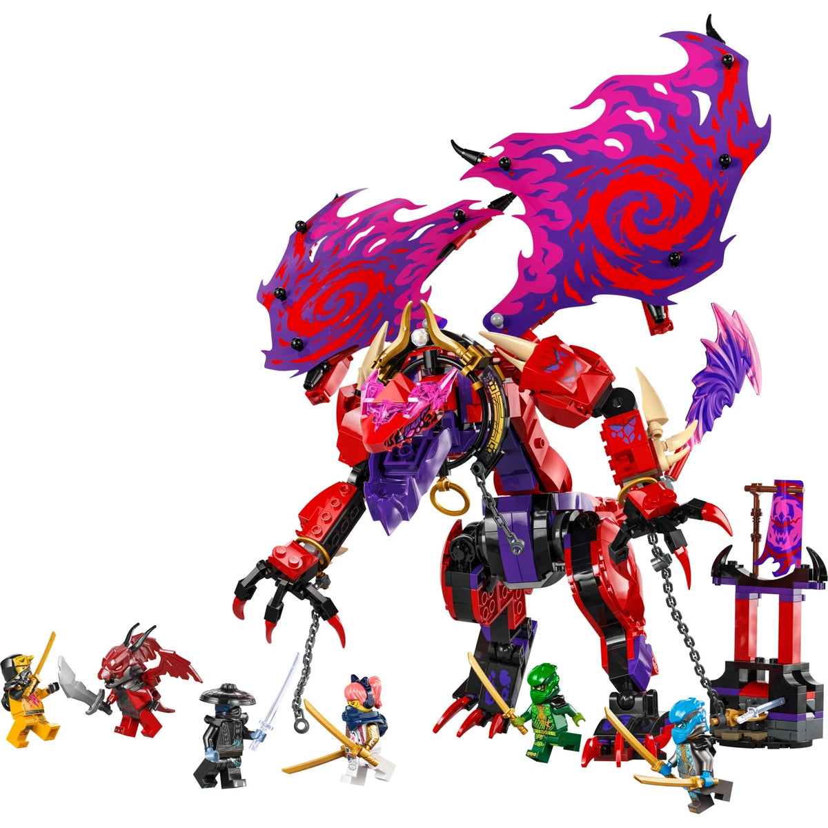 LEGO® Ninjago 71832 Chaosdrache Donnerzahn – Ansicht 2