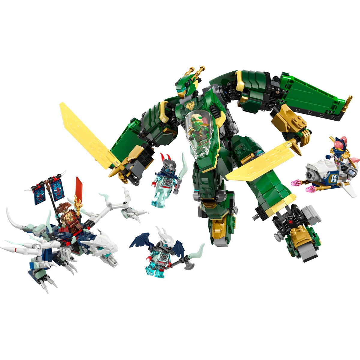 LEGO® Ninjago 71845 Lloyds Jet-Mech – Ansicht 2
