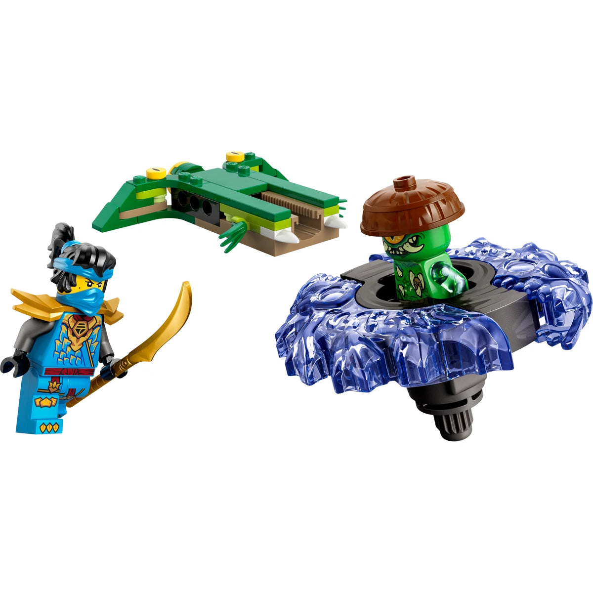 LEGO® Ninjago 71849 Nya vs. Mutationsmonster-Spinner – Ansicht 2